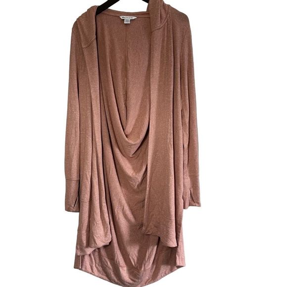ATHLETA Harmony Wrap 2.0 Sweater size M  Palermo Pink, Lightweight Cardigan - Picture 1 of 5